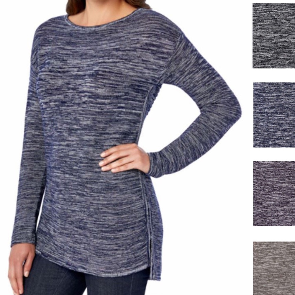 Ellen Tracy marled knit sweater